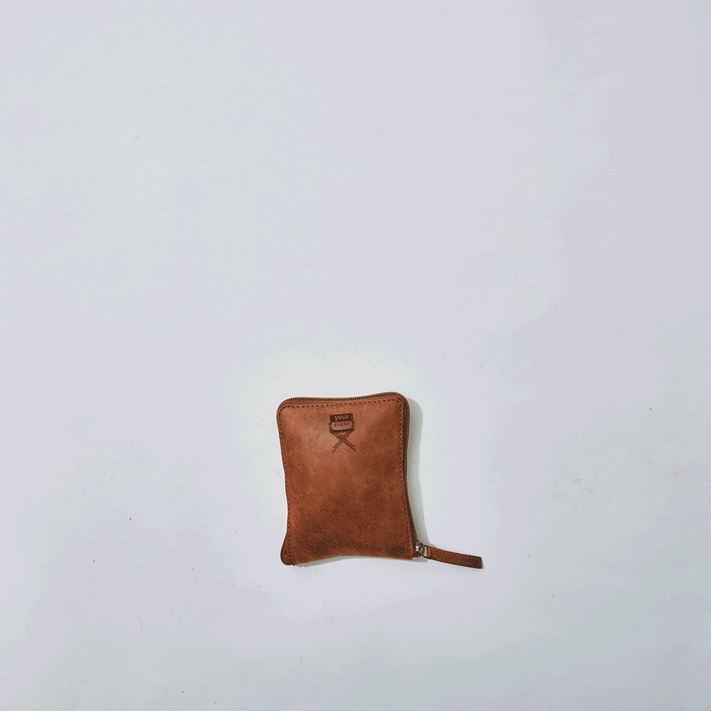 Custom Logo Packable Cotton and Leather Tote